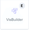icon representing a visualization builder