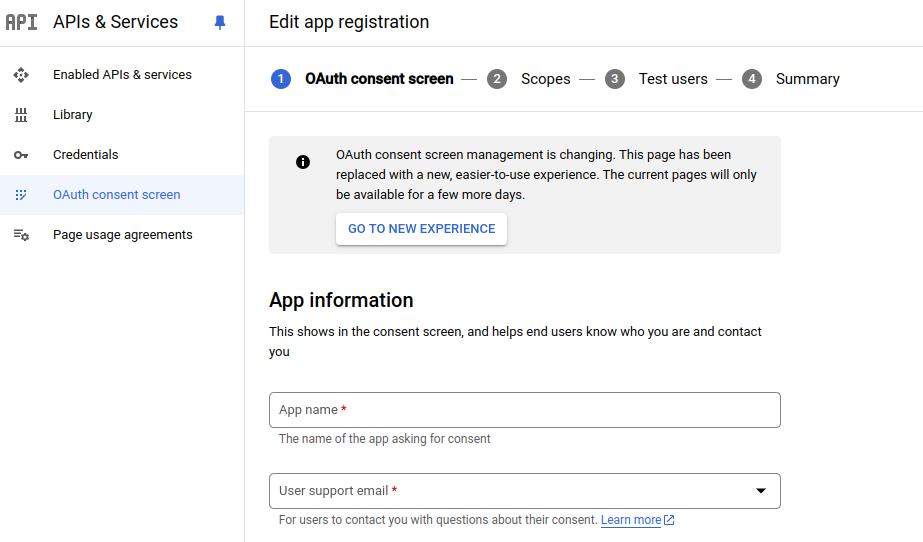 gsuite app info