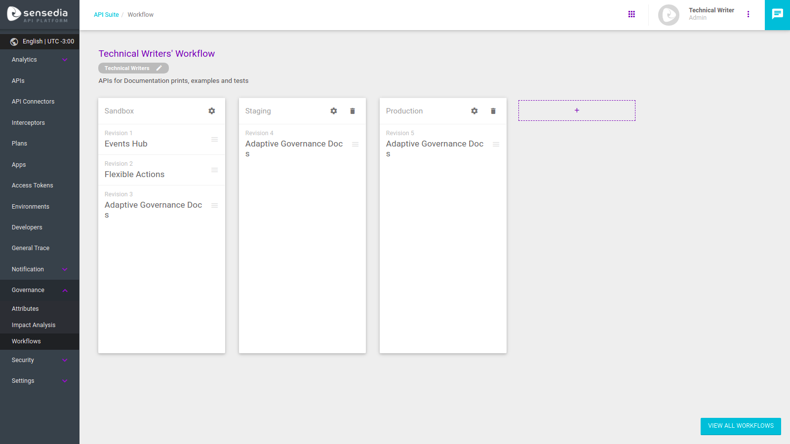 workflows stages