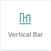image of three vertical bars arranged above a horizontal line