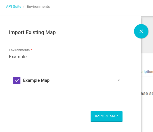 import map