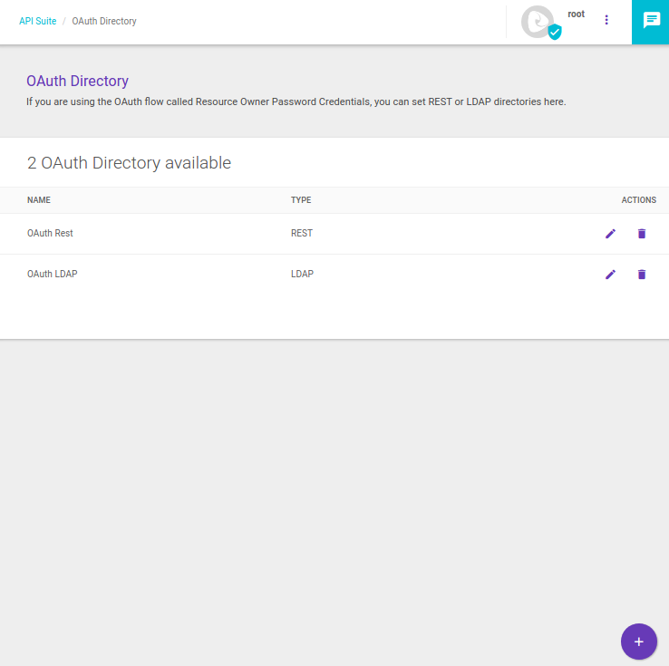 legacy oauth direct