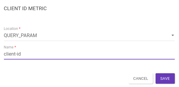 client id metric