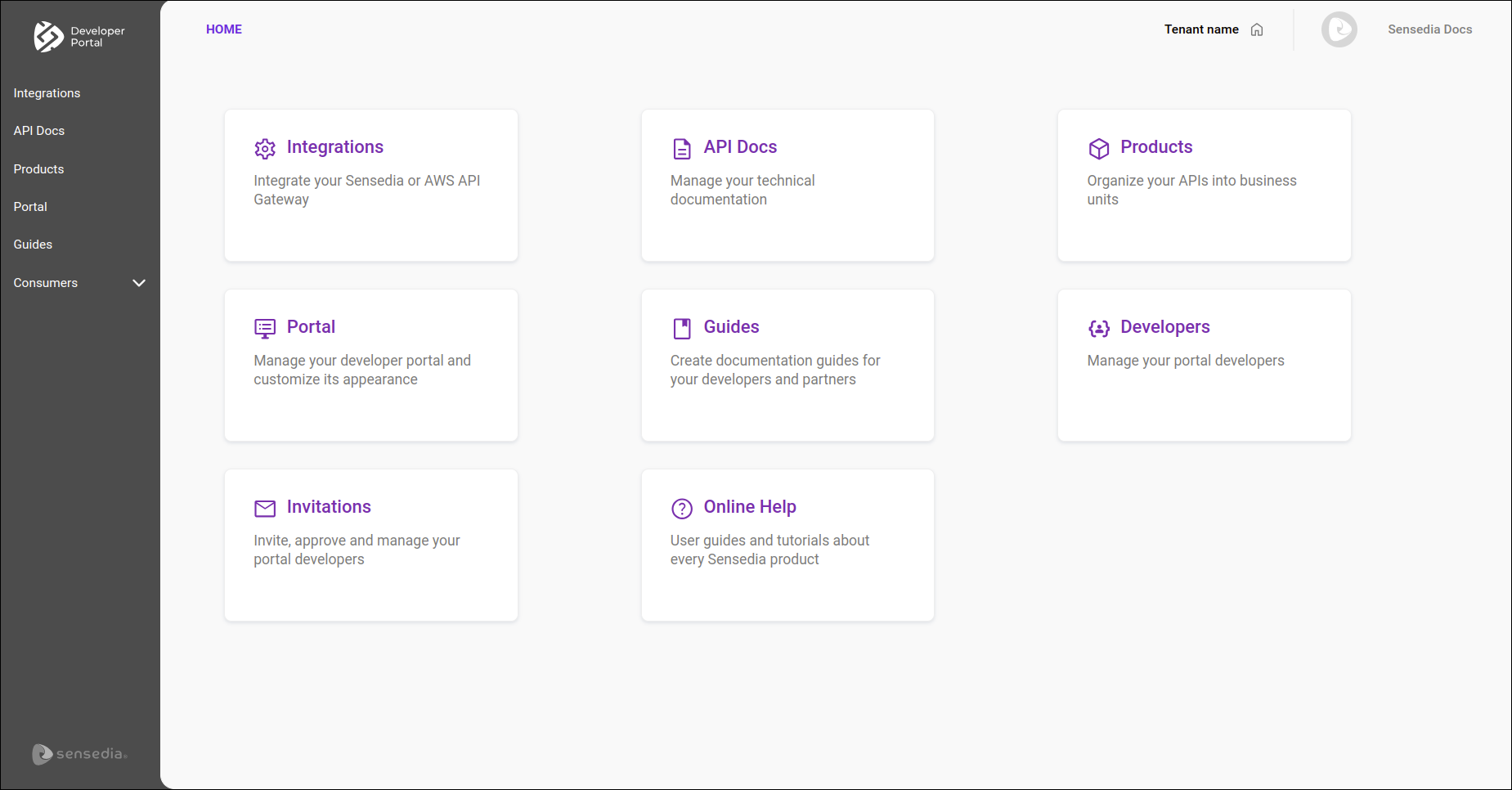 example for portal manager