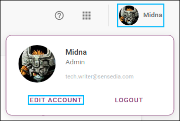 account edit