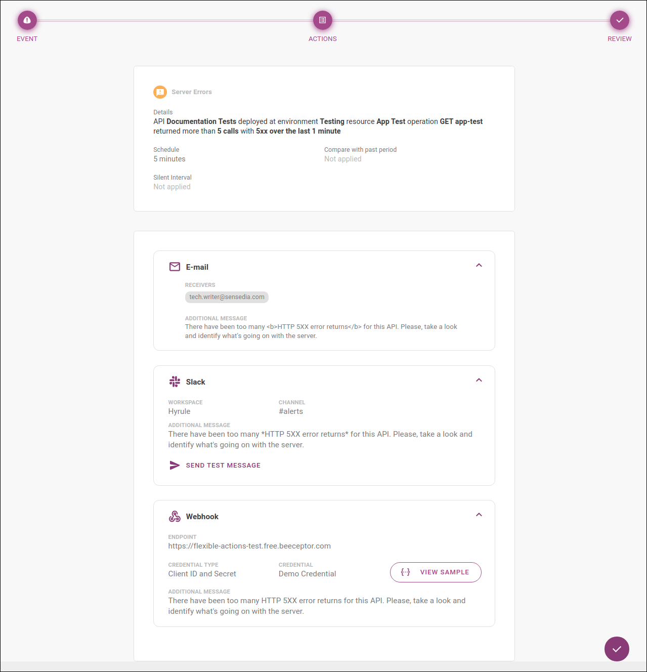 runtime alerts review