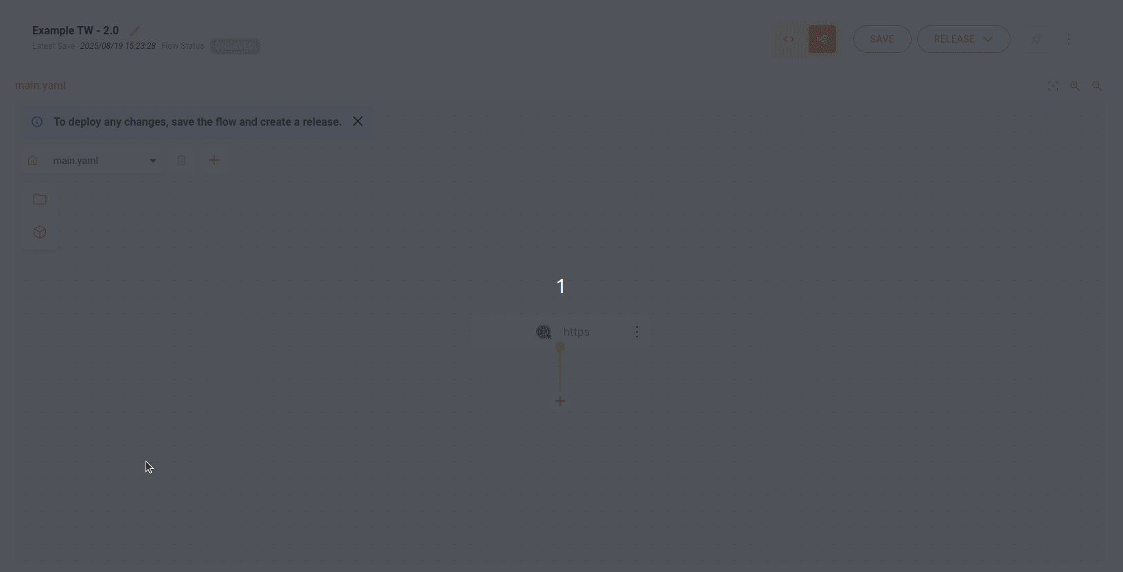 flow variables url
