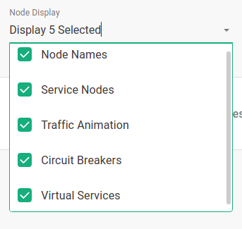 display options