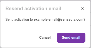 imagen de la pantalla con énfasis en Send E-mail