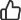 icono de pulgar hacia arriba