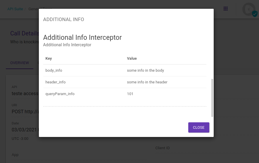 additionalInfo trace1