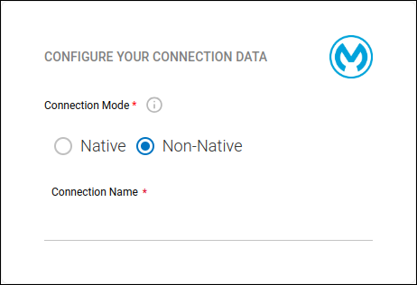 detalle de la pantalla de creación de conexión no nativa etapa 2 Mulesoft