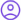 icono de un busto dentro de un círculo