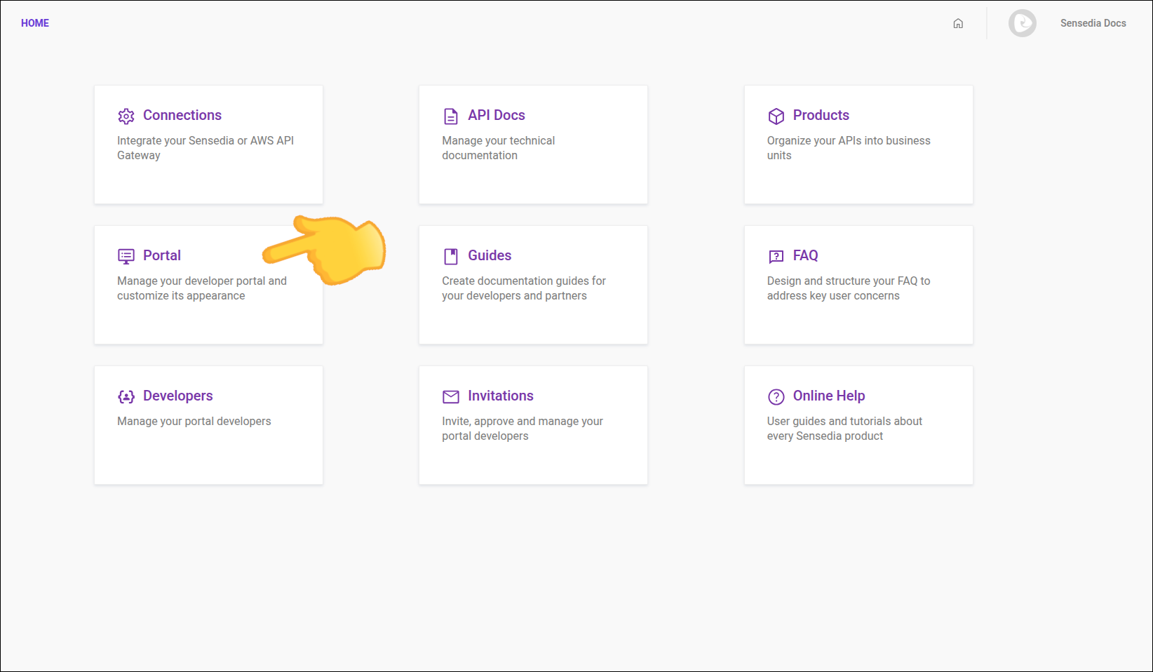Portal en Portal Manager