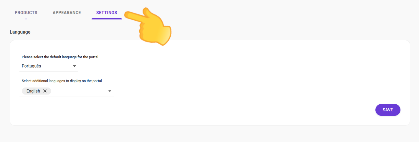 Configuración de Portal Manager