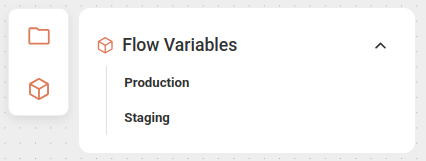 flow variables diagram