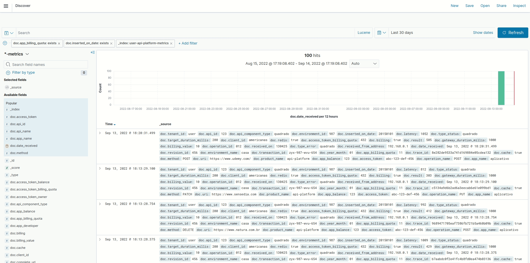 animacao mostrando como expandir detalhes de um documento