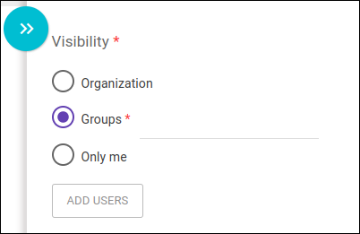 visibility add users button
