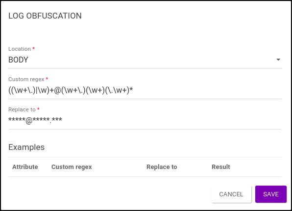 log obfuscation