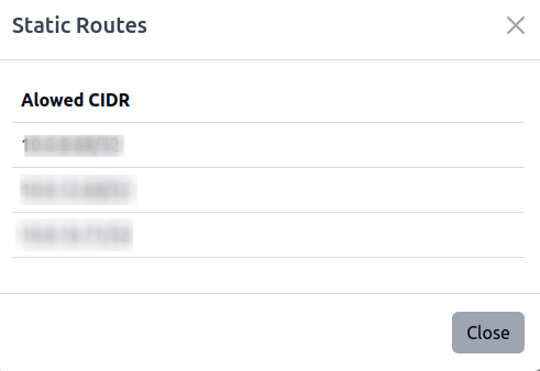 static routes