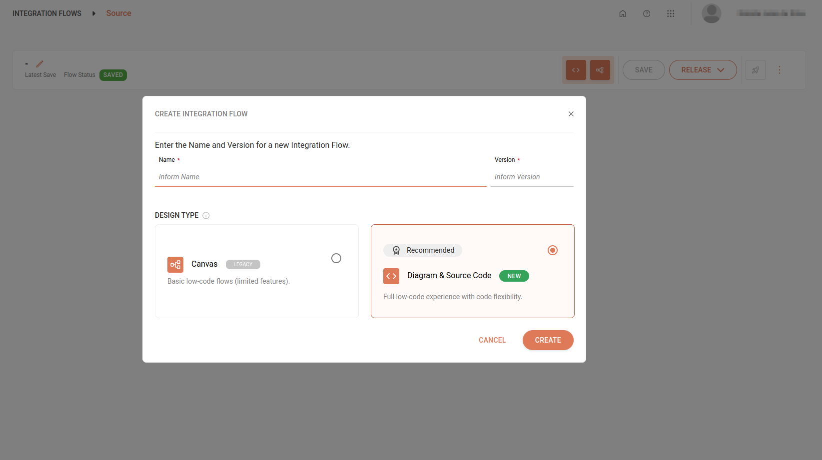 release notes create flow